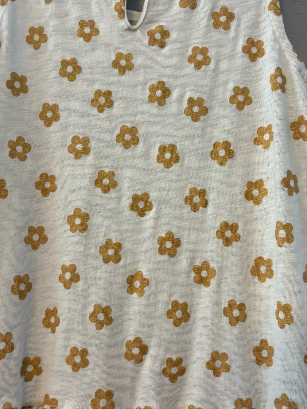 Crewcuts girls' flower printed dress with tiered skirt size small 6-7